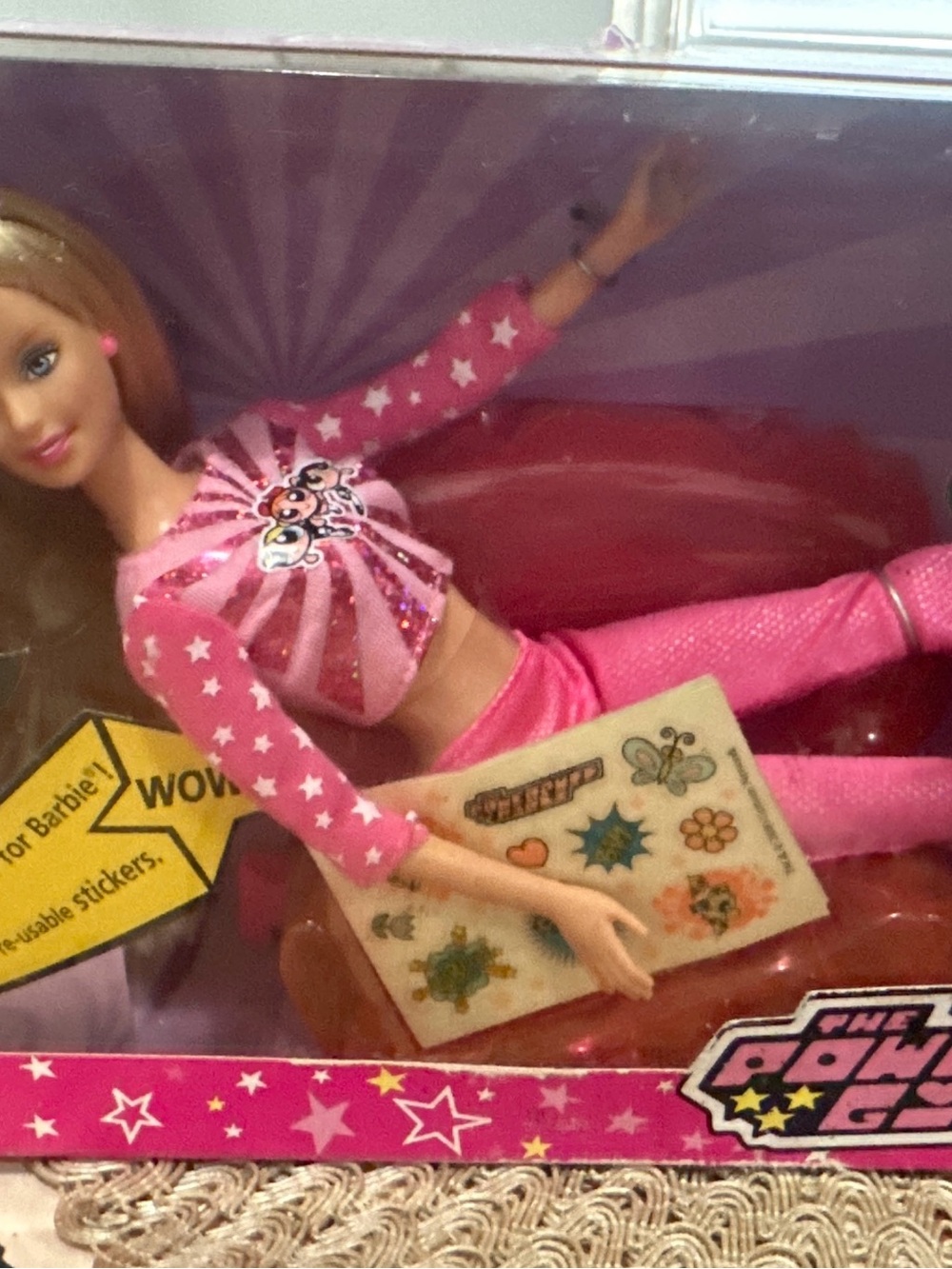 Vintage 2000 Powerpuff Girls Barbie Special Edition Mattel #29829 NRFB Rare Y2K